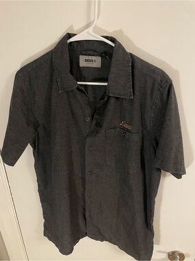 Men's Deus Short Sleeve Button-Up Shirt